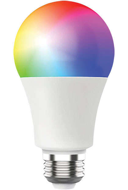 230VAC 10W E27 Wi-Fi Smart Lamp RGB + CCT + Dimming