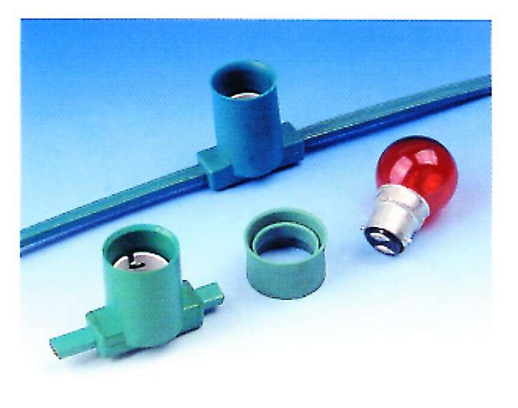 Belt Light 15M. 40 L/Holders B22 230V