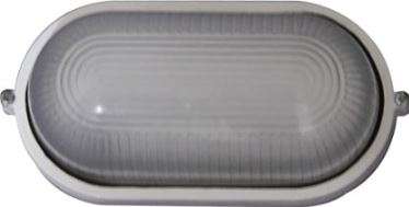 230VAC 6W White LED Bulkhead 6000K 213x95x107mm IP54