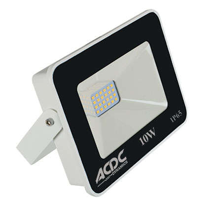 200-260VAC 10W LED Cool White Plastic LED Flood IP65