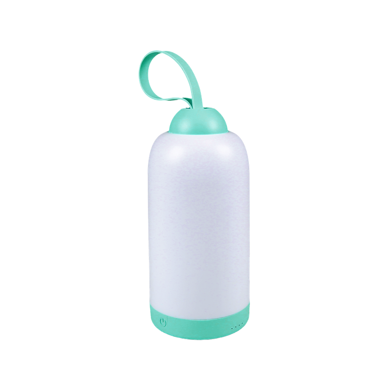 3W GREEN BATTERY OPERATED LANTERN WITH HANDLE STRAP 6000K