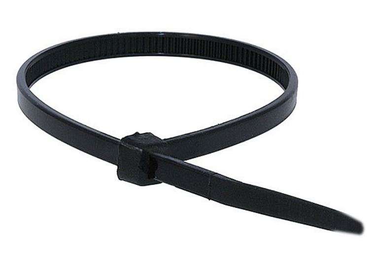 INSULOK NYLON CABLE TIES 305L X 4.7W BLACK /100