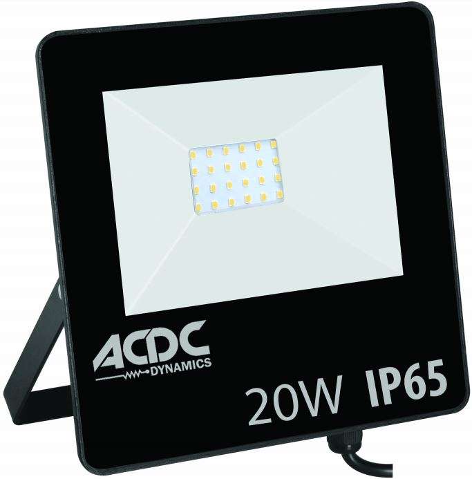 220-240VAC 20W LED Cool White LED Flood C/W Day Night Sensor