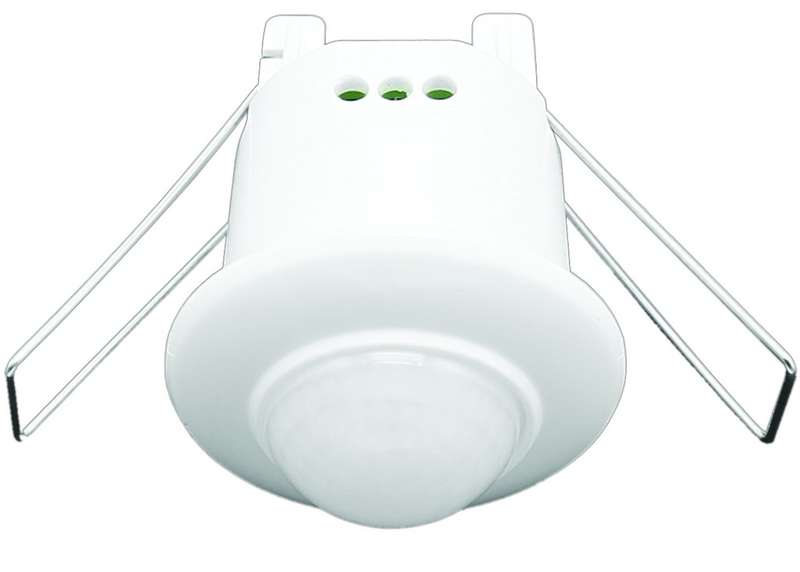 360 Deg PIR Motion Sensor Diameter 50mm Ceiling Mount 500W