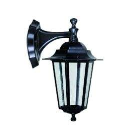 Black Die  Cast Wall Mount Light Fitting 60W