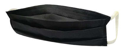 3 Ply Black Face Mask 10 Per Box