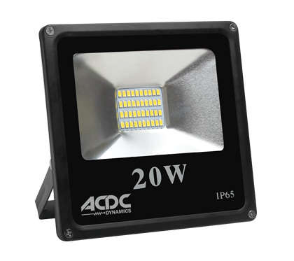 230VAC 20W Floodlight Green 225x185x160mm