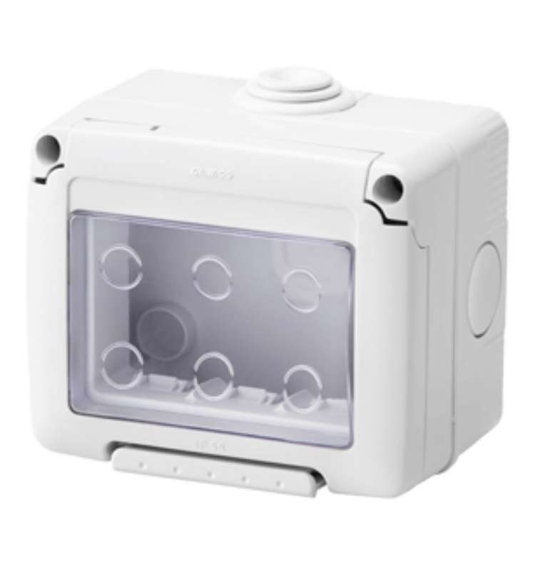 3 Gang Horizontal Enclosure IP55
