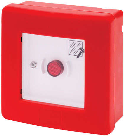 Red Emergency Break-Glass Stun IP55