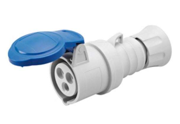 16A 2P+E 230V Connector IP44 6H