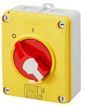 3P 16A Red/Yell Hand  IP69