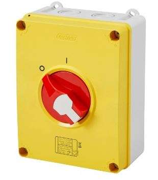 3P 63A Red/Yell Hand  IP69