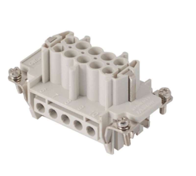 10P+E Female Connector Insert