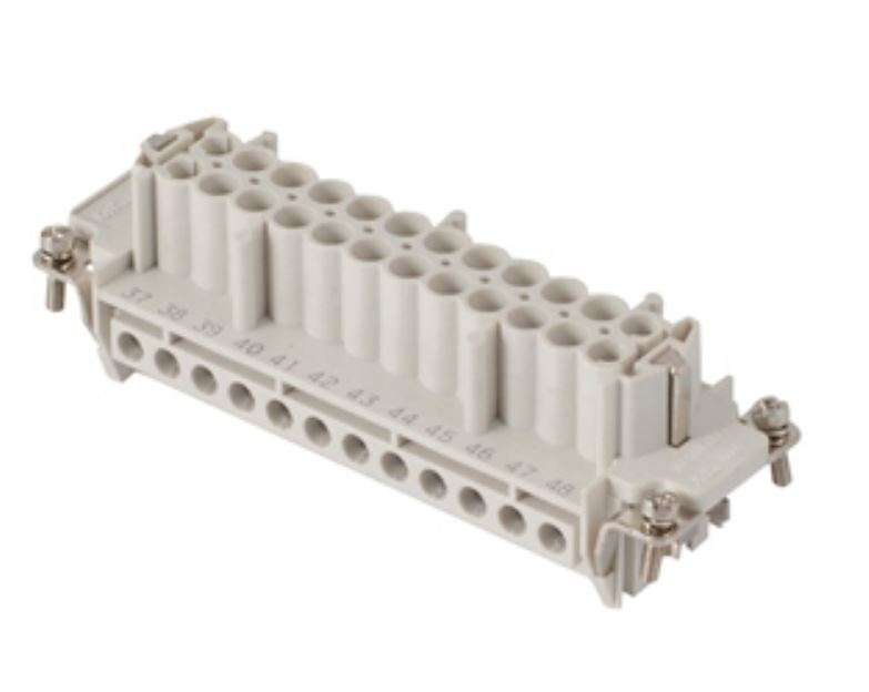16P+E Female Connector Insert No17-32