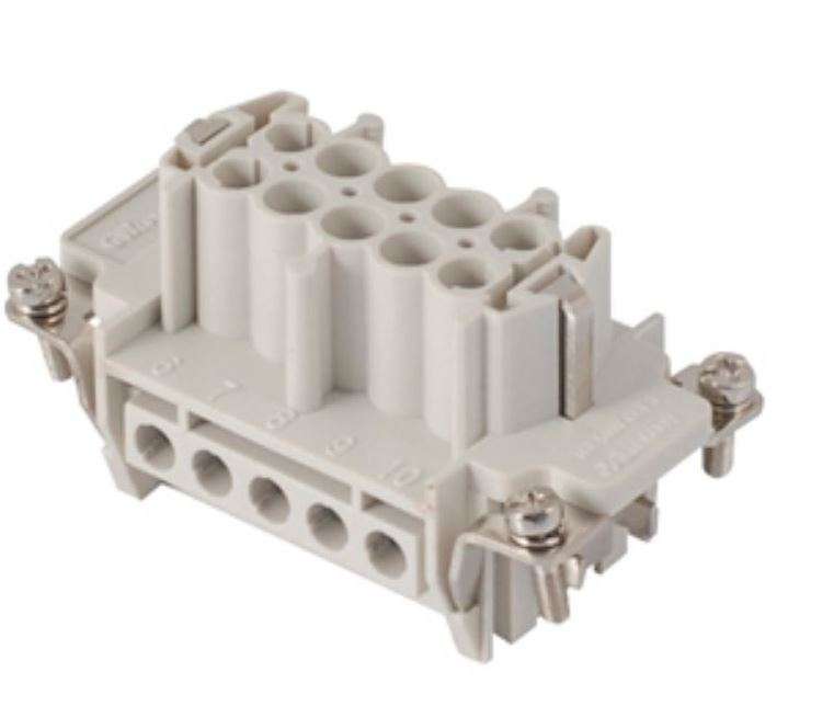 24P+E Female Connector Insert No1-24
