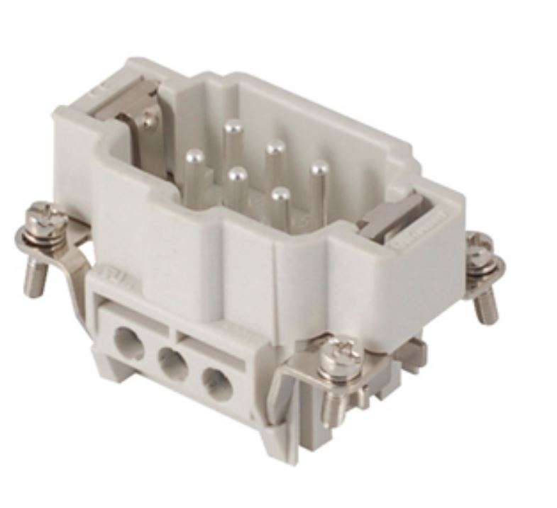 6P+E Male Connector Insert