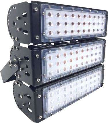 230VAC 150W LED Adj. Angle Modular Flood Light 6500K