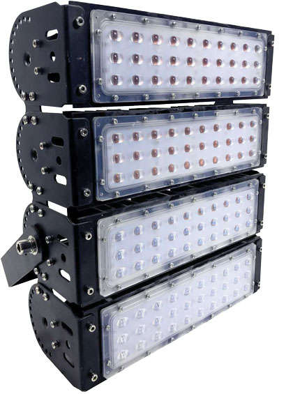 230VAC 200W LED Adj. Angle Modular Flood Light 6500K