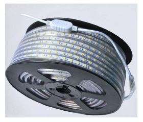 230VAC 14.4W/M 60 LED/M LED Flex Rope Light Blue IP67 10M Len
