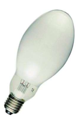 E27,  160W,  Coated,  Elliptical Mercury Blended Lamp