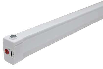 4W LED EMERGENCY LIGHT 3.7V 1800MA LITHIUM BAT 320L