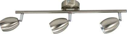 230VAC GU10 3Way Stain Steel Satin Nickel Spot Light