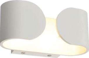 230VAC 2x3W Cool White  LED Up/Down Wall Light