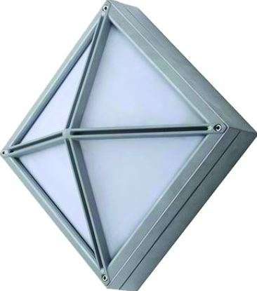 20W 95-240VAC LED Bulkhead, Diamond, Quartered