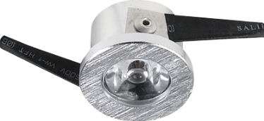 LED 1W Cabinet Light Cool White Lamp 30mm Dia.