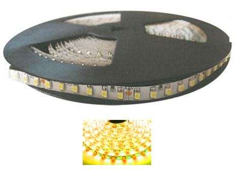 12VDC 30/M LED YELLOW FLEX WHITE STRIP LIGHT NON/WPROOF /5M