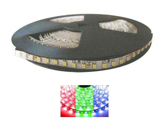 12VDC 60/M LED RGB Flex White Strip W/Proof IP54 /5M