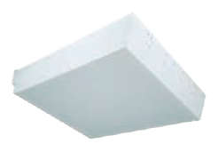 Recessed Prismatic Light Fitting For LED 600x600mm