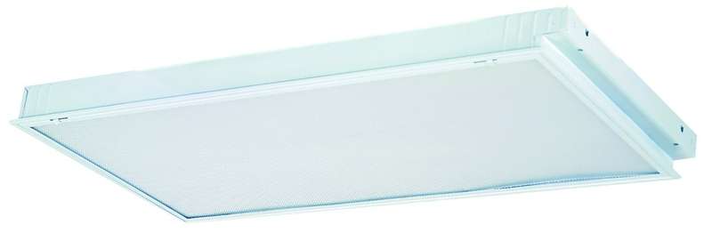 Recessed Prismatic Light Fitting For LED 1200x600mm