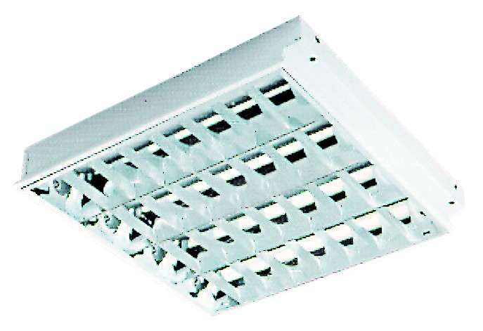 Recessed Parabolic Light Fitting For LED 600x600mm