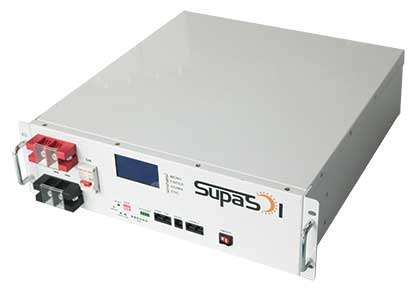 25.6VDC 2.56KWH LiFePO4 RACK MOUNTED BATTERY 442X350X133MM