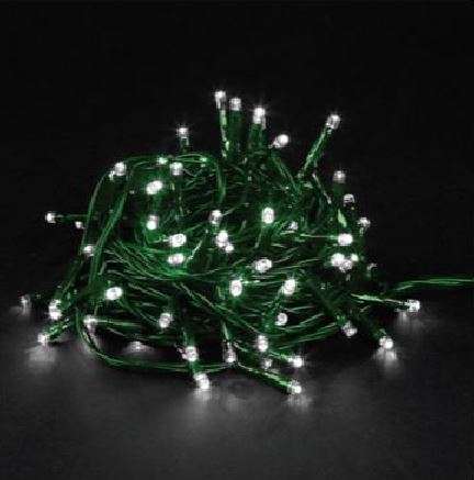 Extendable LED F/L Green Wire White Lamp In/Outdoor 240V/12M