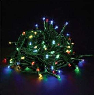 Extendable RGB LED F/L Green Wire In/Outdoor 240V/50M