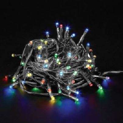 Extendable RGB LED F/L White Wire In/Outdoor 240V/12M