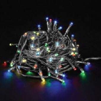 Extendable RGB LED F/L White Wire In/Outdoor 240V/50M