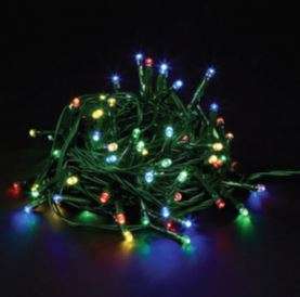 Mixed LED Green Flexistar Tree Lights 1CH 10M 240V IP44