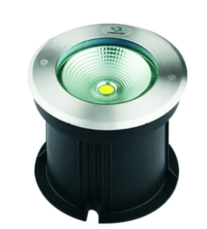 230VAC 10W 110? Cool White Inground LED SS Light Round