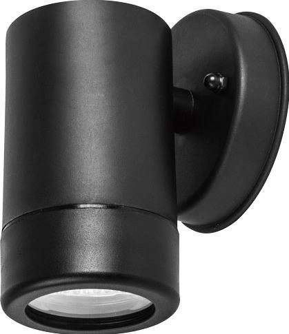230VAC 3/6W GU10 Warm White LED Down Light Plastic Blk