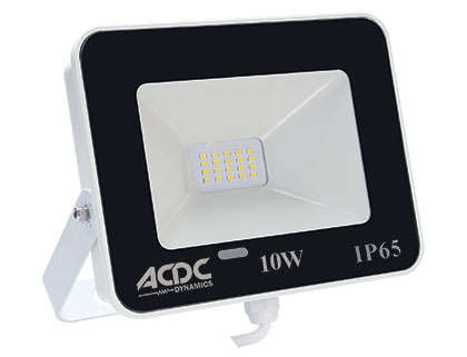 230VAC 10W Cool White LED  AL. FL. Light IP65 C/W M/Wave
