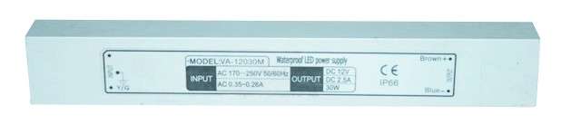 230VAC:12VDC 5A60W LED Regulated Power Supply IP67