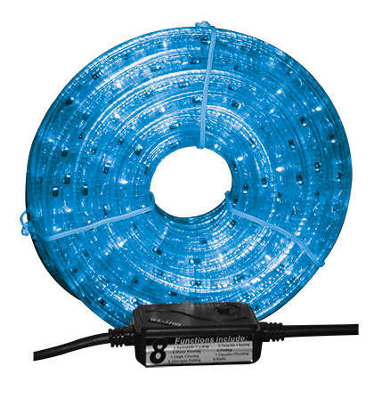 LED Flexilight 2-Wire Blue 230V 10M