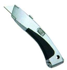 Heavy Duty Utility Knife C/W 3 Blade Storage