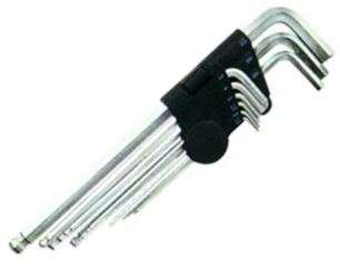 9Pc Ball Point Hex Key Set
