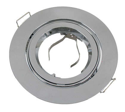 Chrome Zinc Alloy Adjustable Downlight
