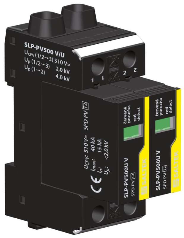 2P 600VDC 40kA 8/20 SURGE ARRESTOR FOR PHOTOVOLTAIC