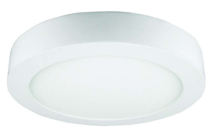 85-265VAC 18W Warm White, Round Surface Mount LED, 225x35mm